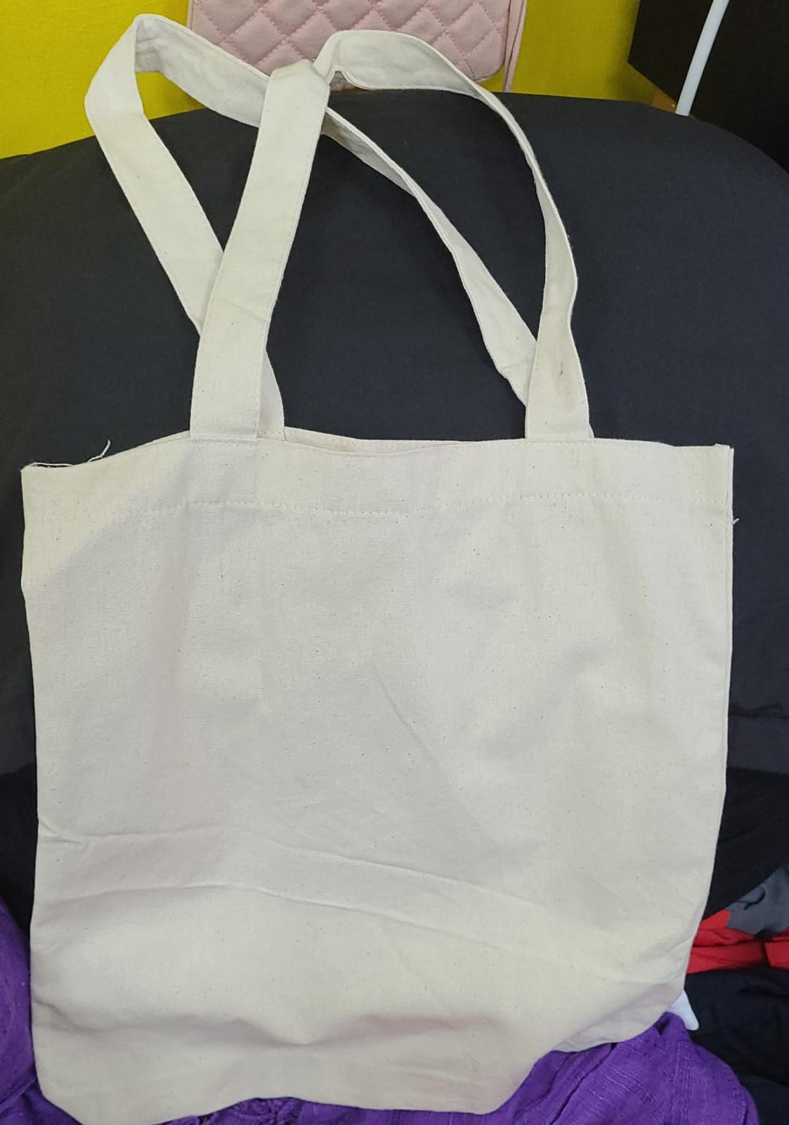 Custom A4 Canvas Tote Bag Printing Singapore