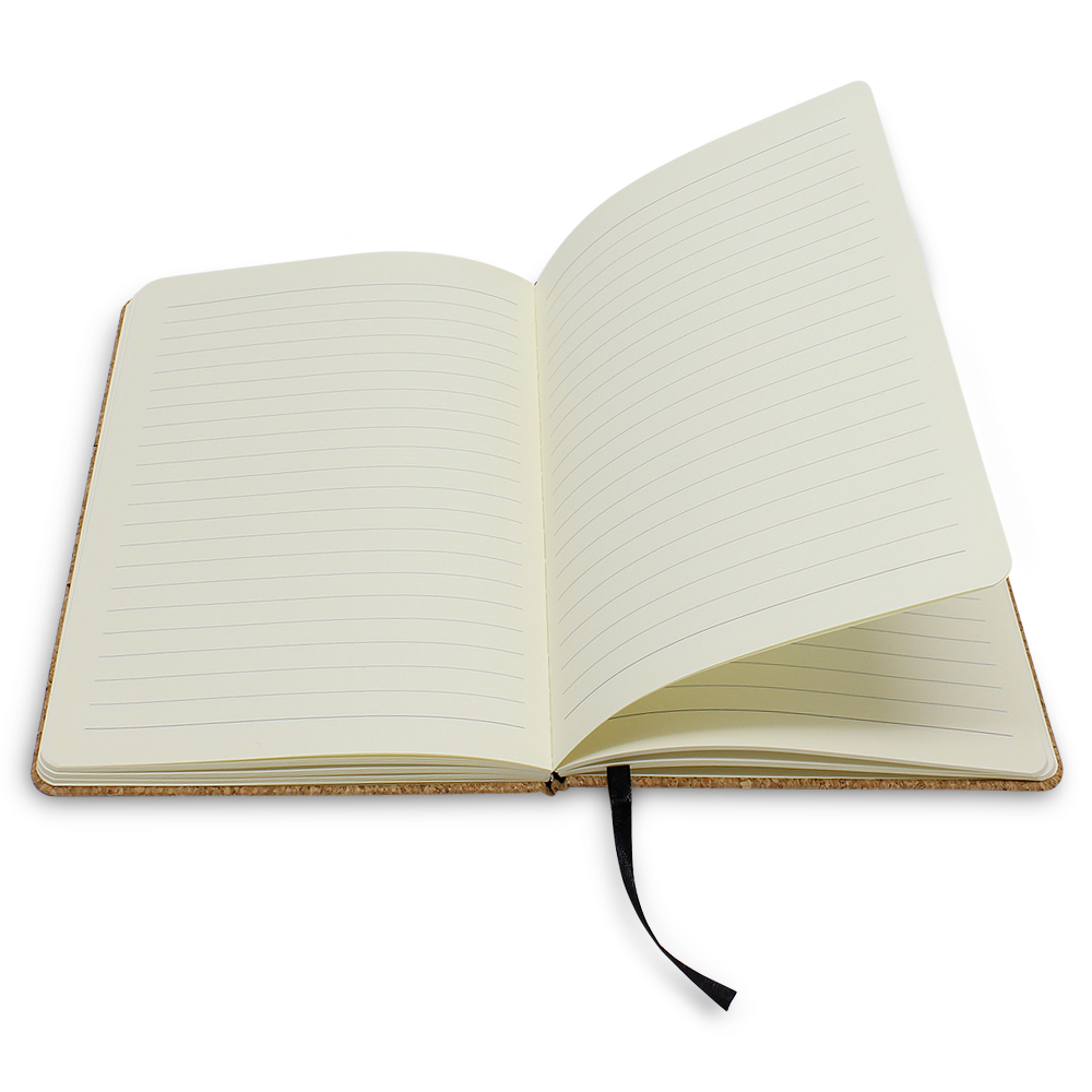 A5 Cork Notebook with Colour Band 