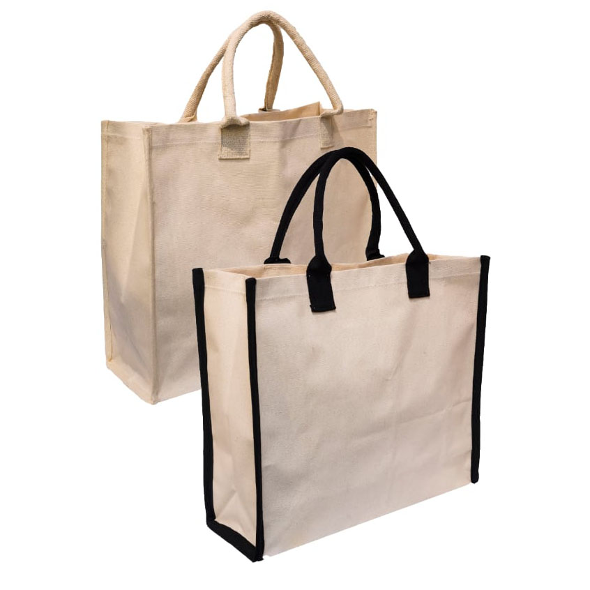 Side Line Canvas Tote bag 