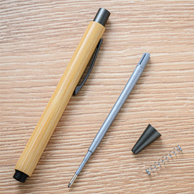 LANEY Bamboo Press Action Ball Pen