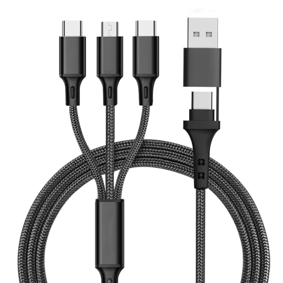 Customised 3 in 1 Fast Charging Cable (3A) With Logo Print Singapore