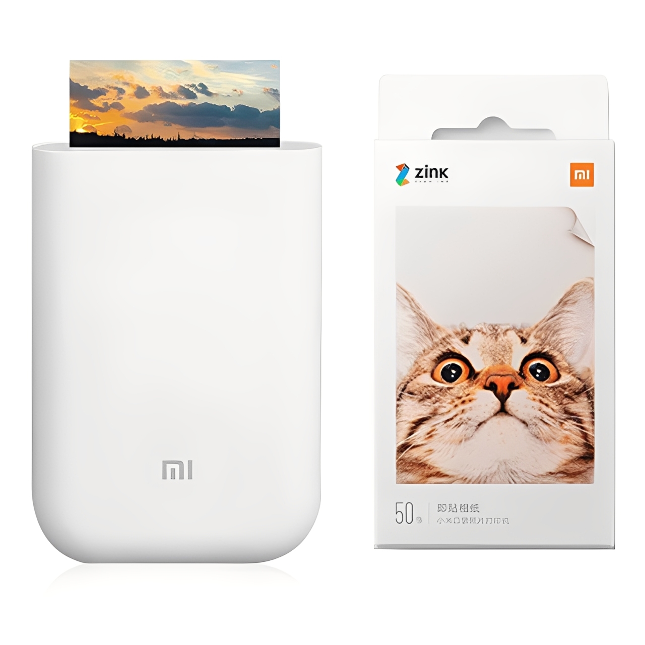 Xiaomi Pocket Photo Printer - Lifestyle Accessories - With Photo Paper (50 pcs)