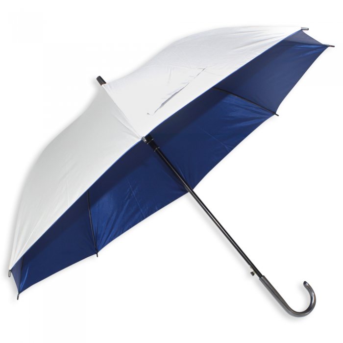 Customised 27'' JHook Umbrella (Silver Coating) With Logo Print Singapore