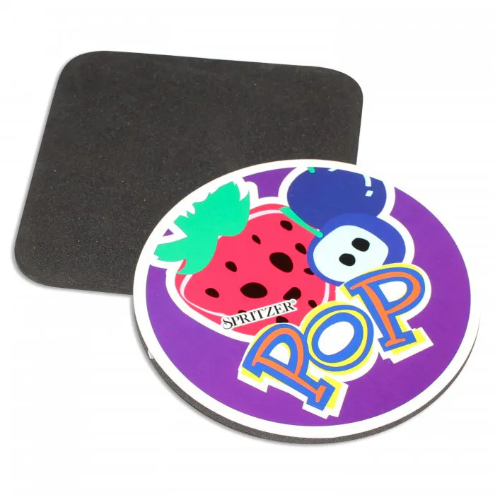 Laminated Paper Coaster (EVA foam base)