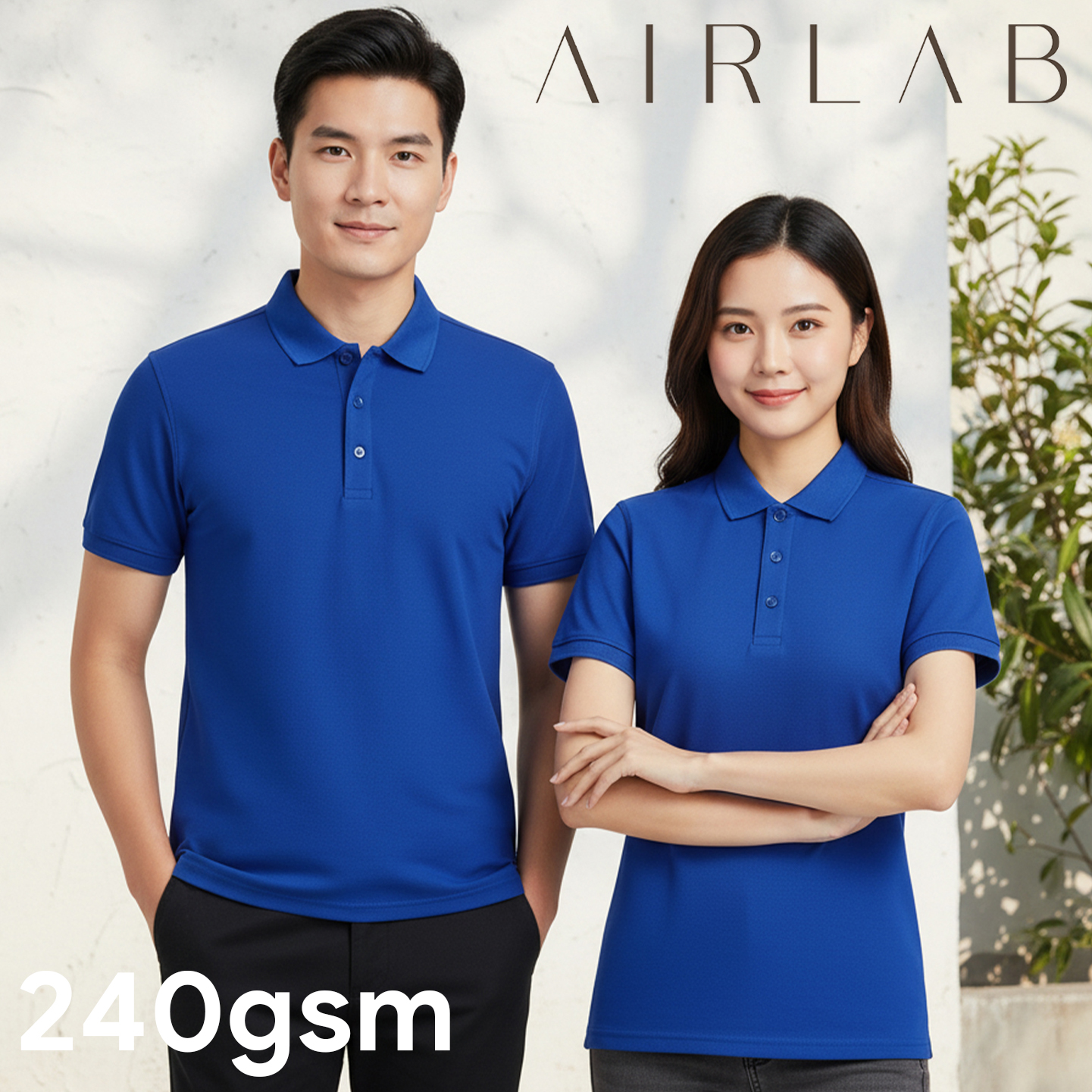 AIRLAB NeoBlend Essential Polo T-Shirt
