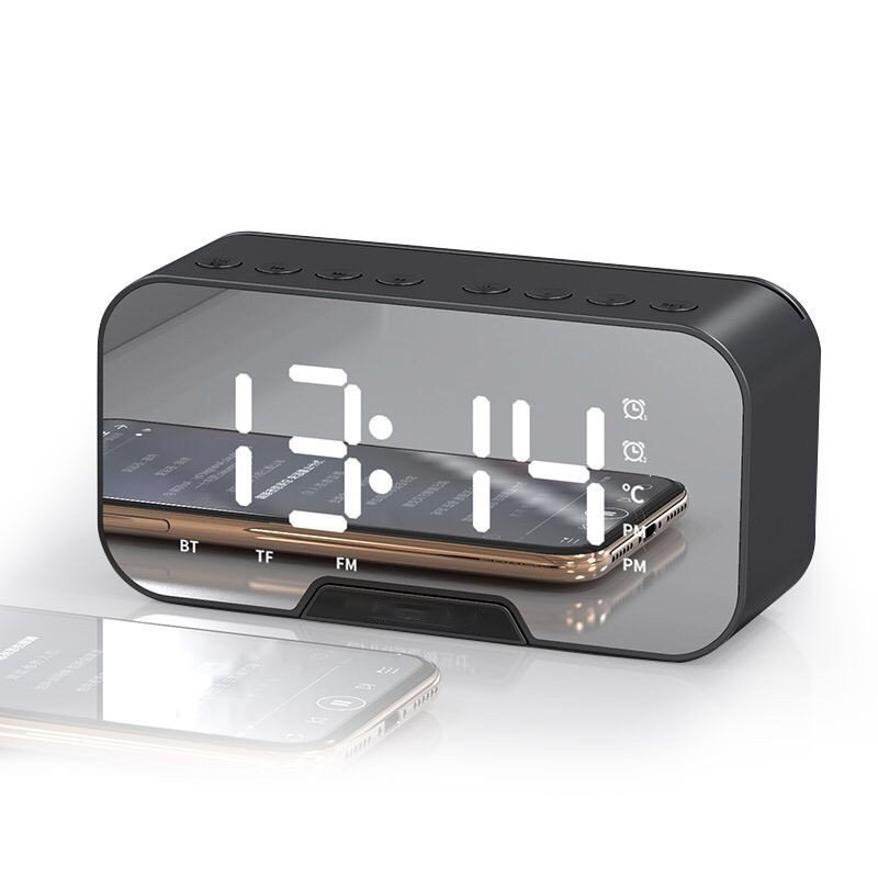 Wireless Bluetooth Speaker (with Clock and Radio)