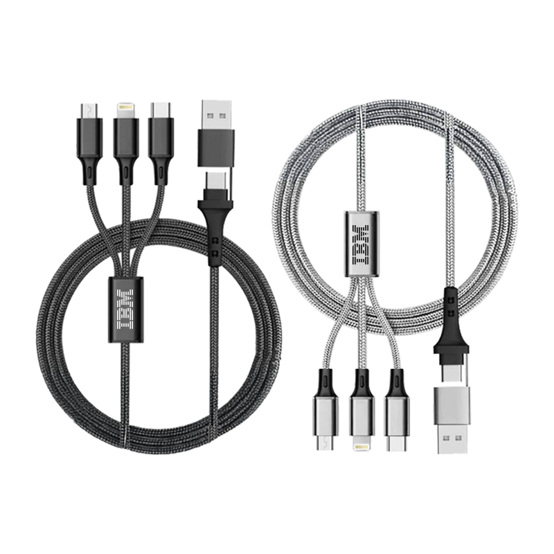 Laxo 3-in-2 Fast Charging Cable (120cm)