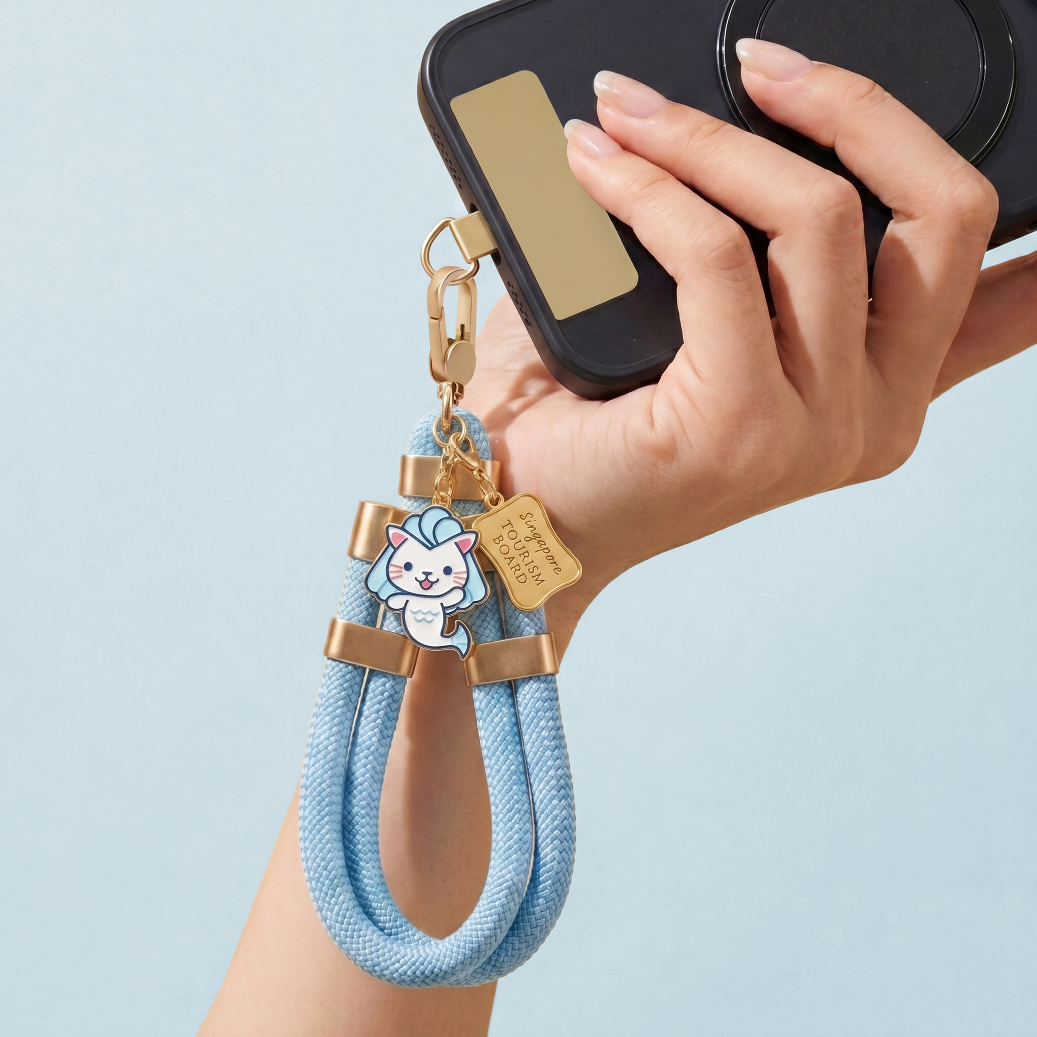 Mascot Wristlet Phone Strap — customised gift