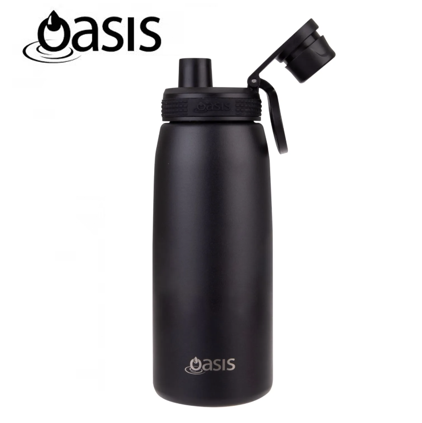 Oasis Stainless Steel Insulated Sports Water Bottle with Screw Cap 780ML