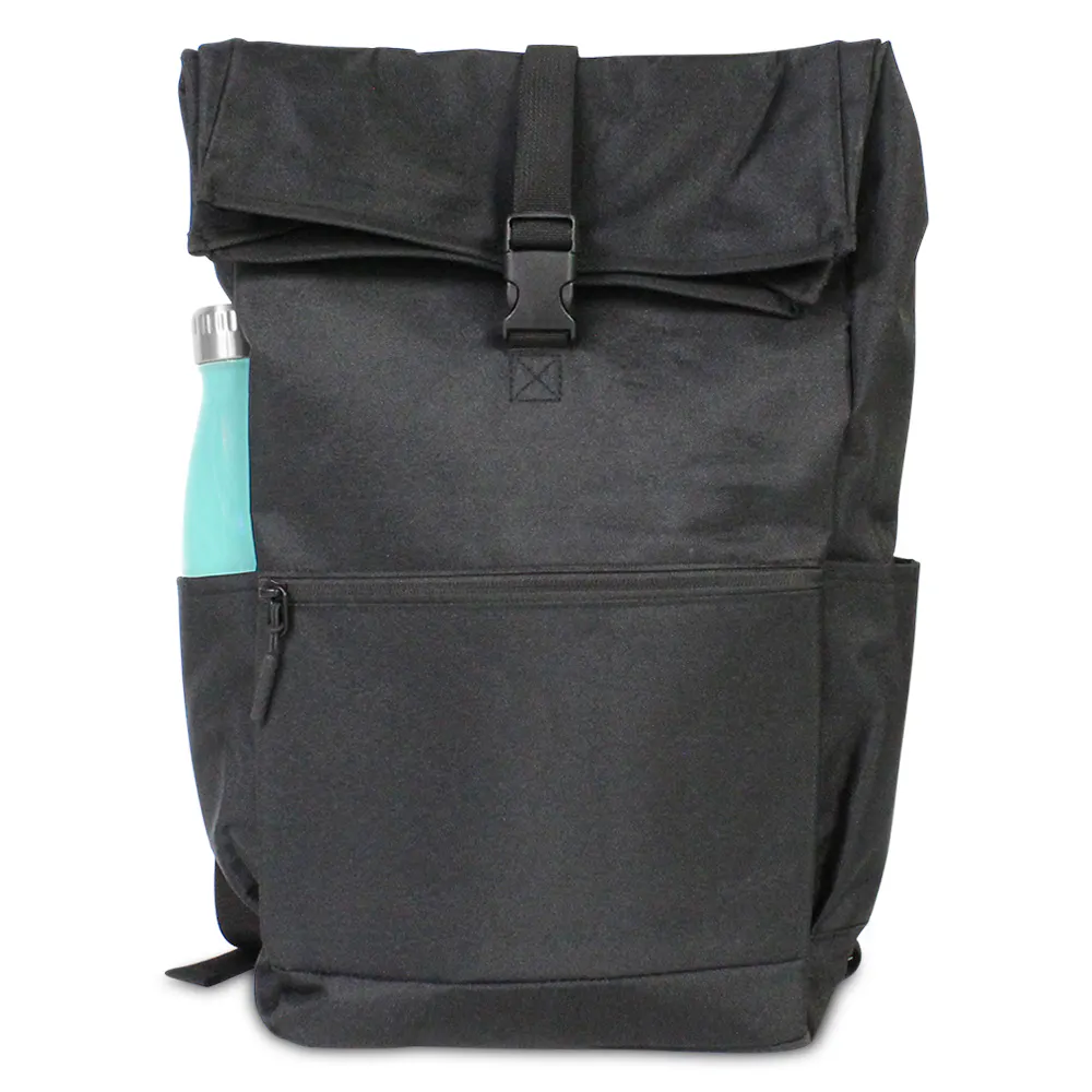 Buckle Top Laptop Backpack