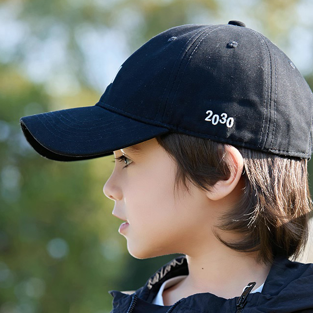 Kids Cotton Baseball Cap (5 Panel)
