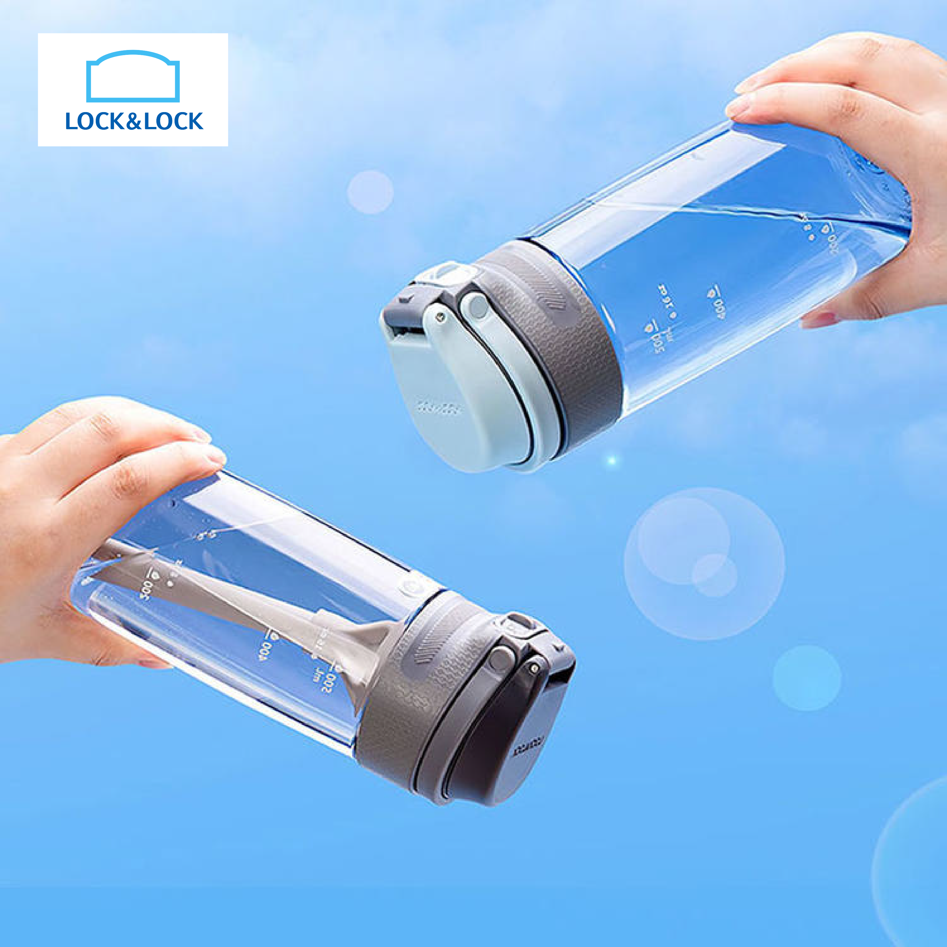 Lock&Lock 750ML One-Touch Sports Straw Water Bottle