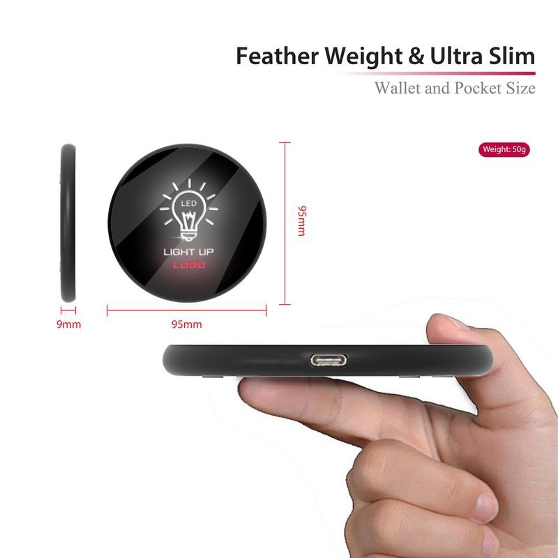 AirGlow LED Light Up Wireless Charger (15W)