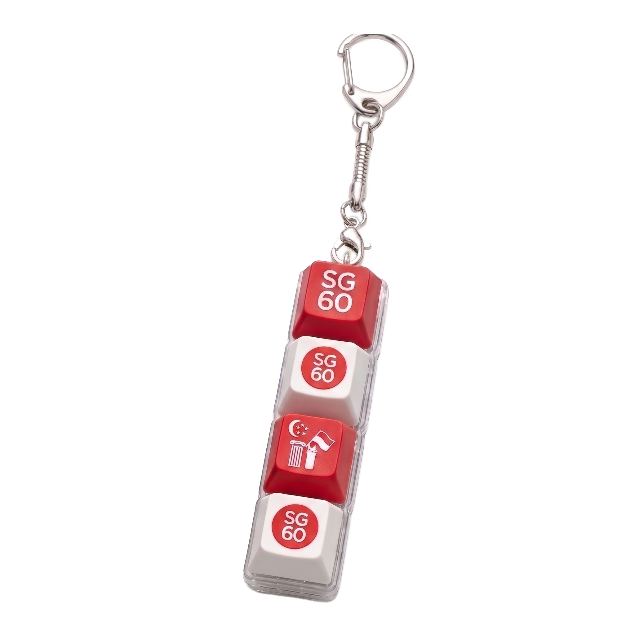 Custom Fidget Keycap Clicker Keychain - Fidget Gadgets - 4x1