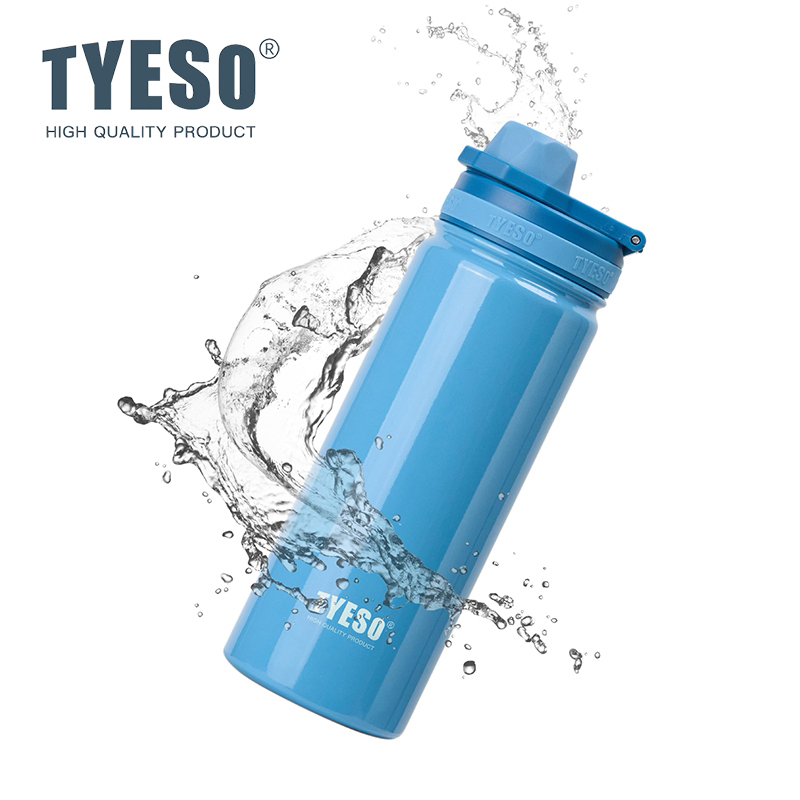 Tyeso 1.04L Vivid Stainless Steel Sports Bottle 