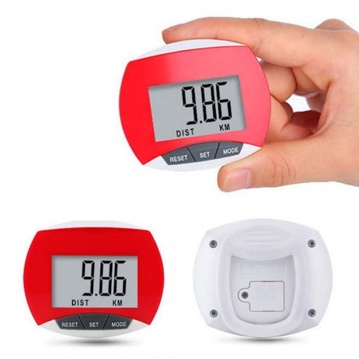 Customised Waterproof Step Multifuction Pedometer With Logo Print Singapore