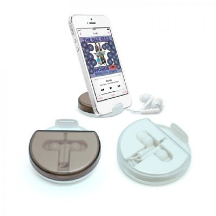 2 in 1 Classic Earphone cum Phone Holder