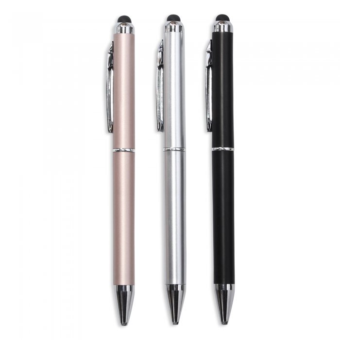 Stylish Thanasis Ball Pen with Stylus (Twist-to-Write)