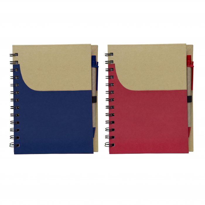Flap Eco Notepad with Pen