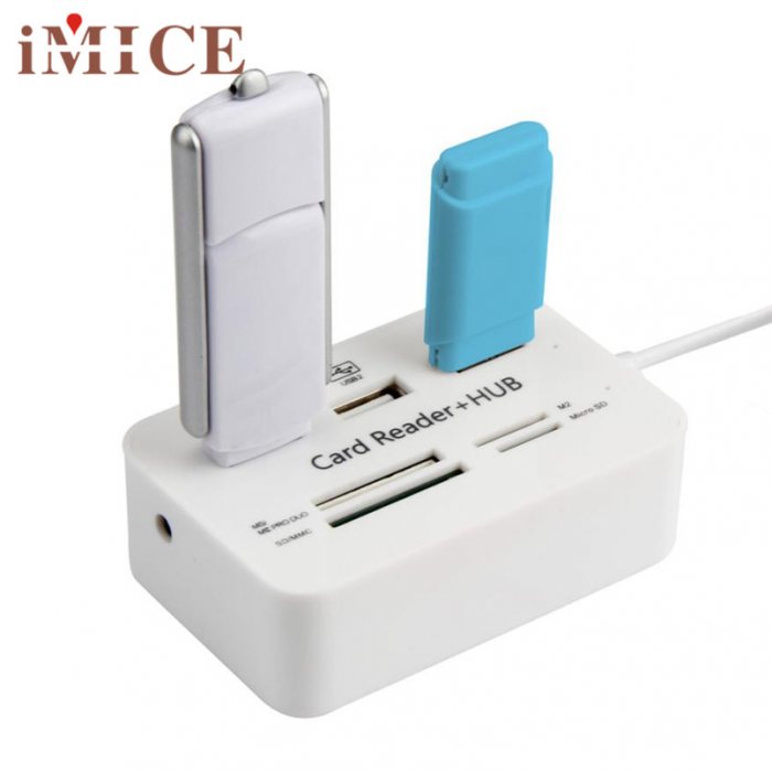 Multi USB 2.0 Hub and Card Reader