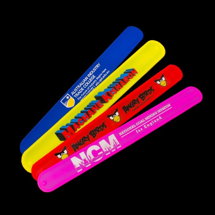 Customised Slap Band With Logo Print Singapore