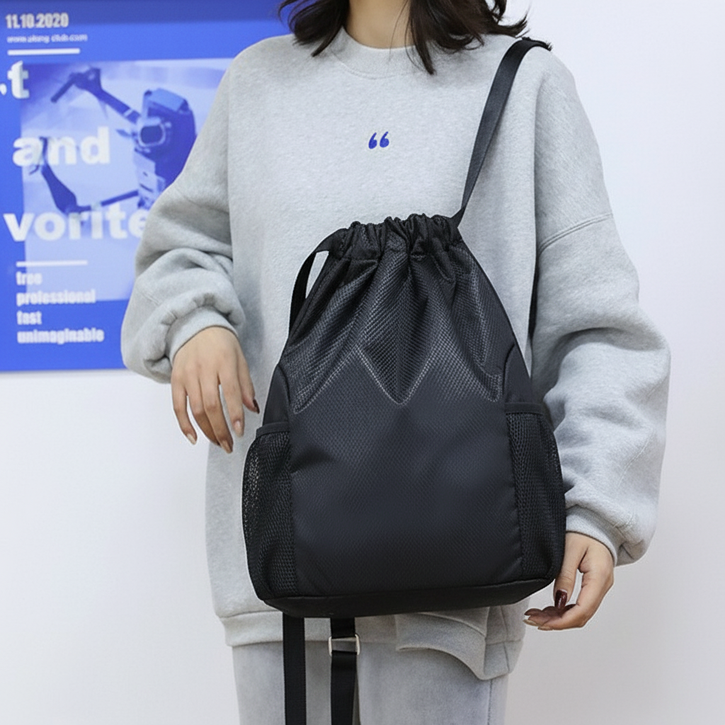 Ripstop Drawstring Backpack