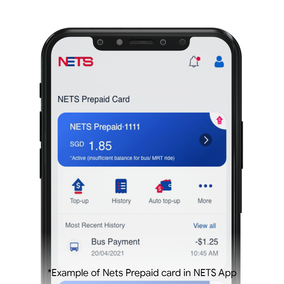 NETS Prepaid Cards 