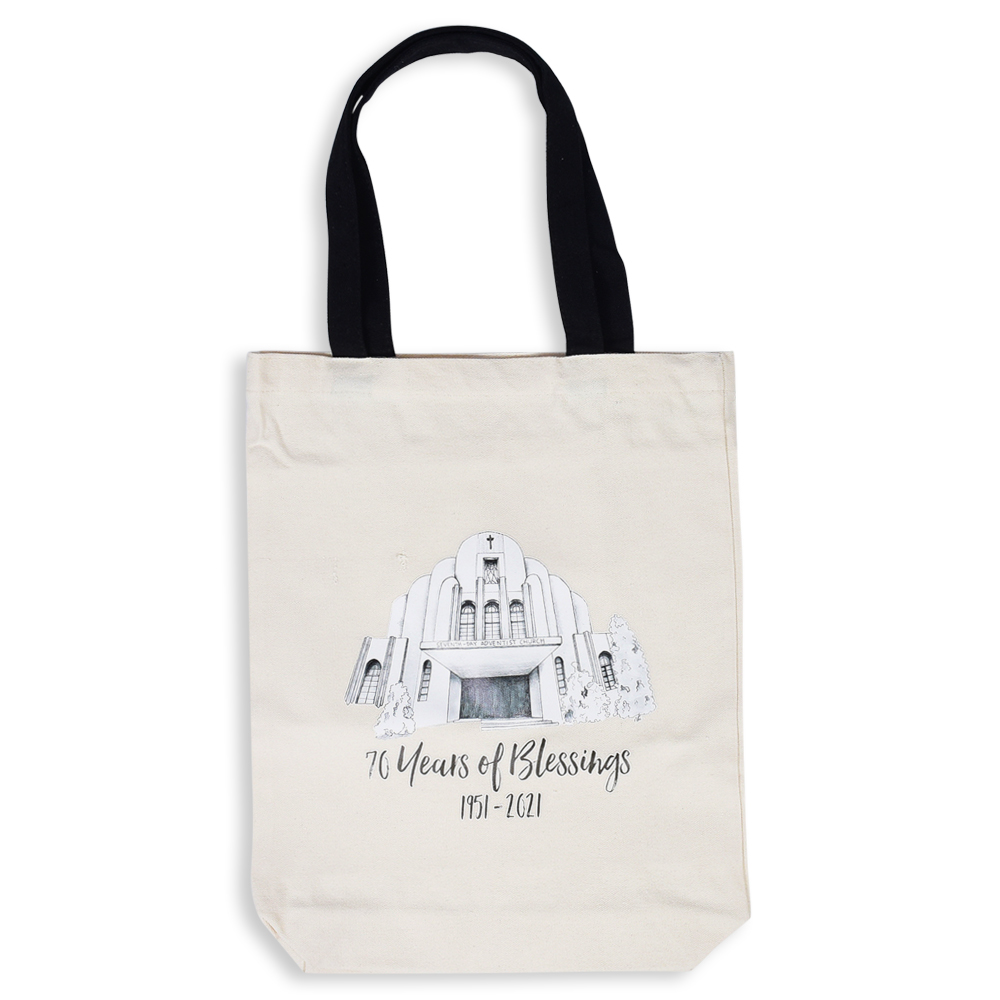 Customised Canvas Tote Bag with Pocket (12oz) With Logo Print Singapore