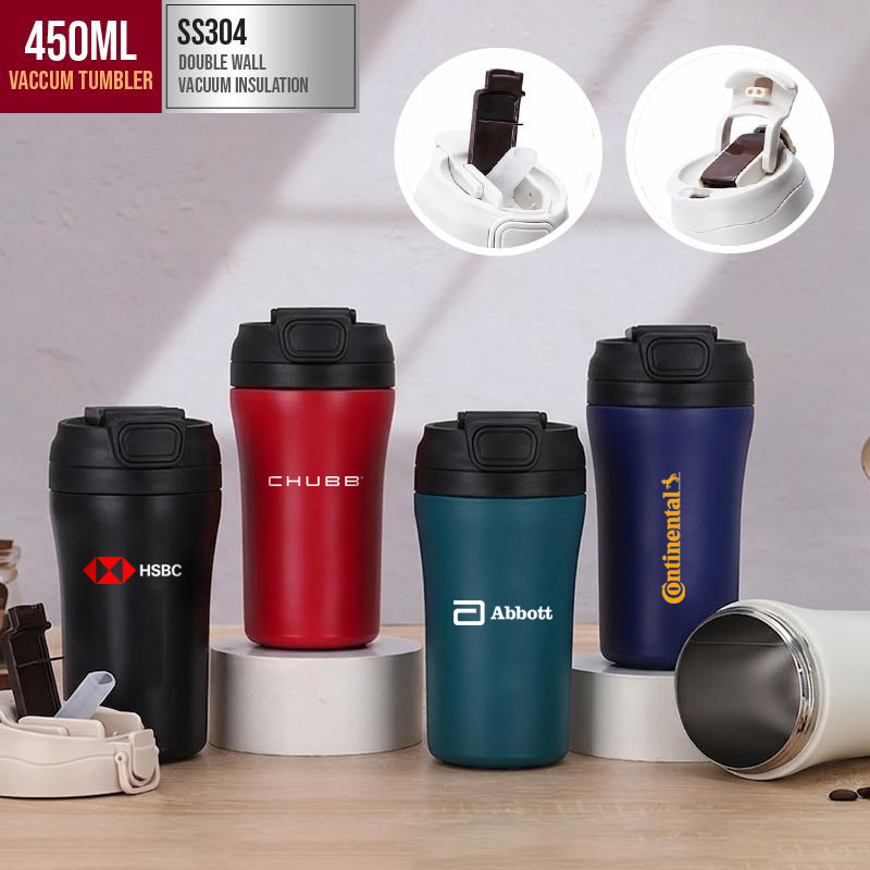 450ml Blendy Stainless Steel Hot & Cold Tumbler
