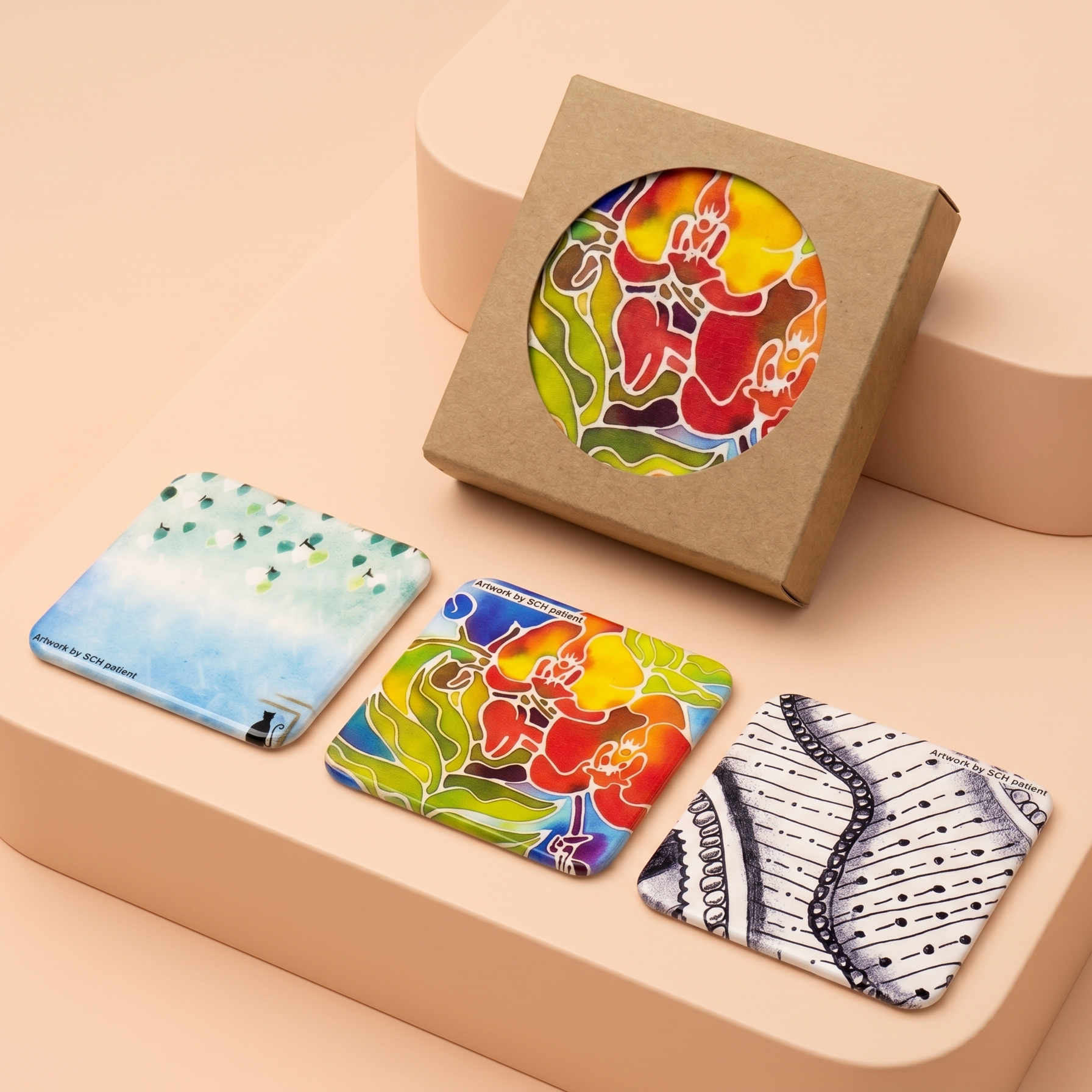 3-in-1 Coaster