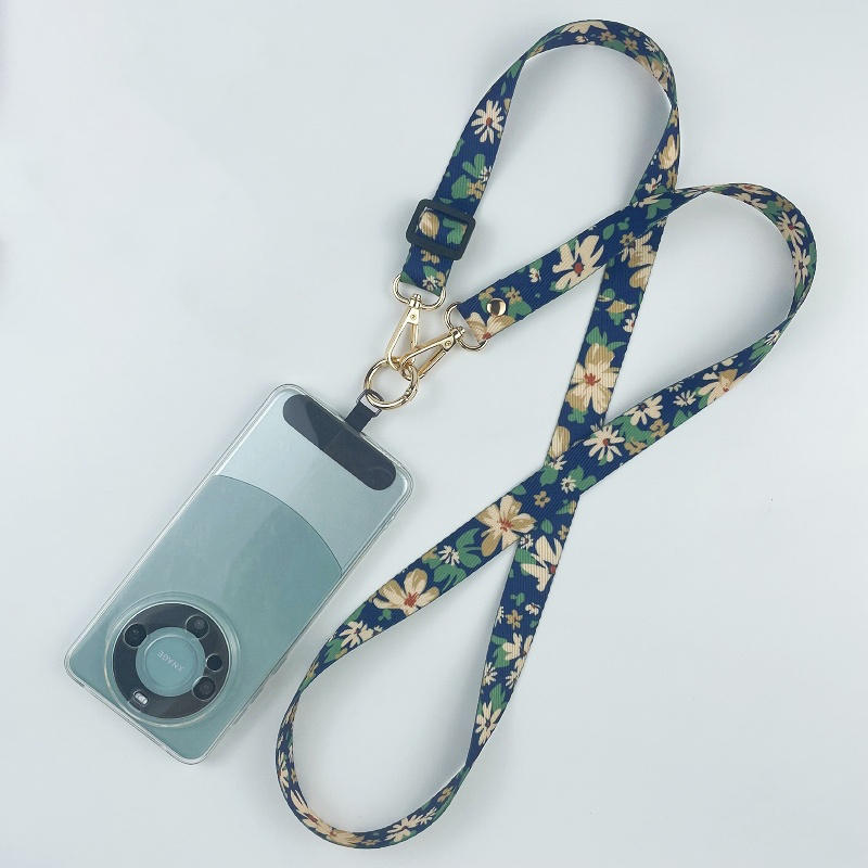 Crossbody Adjustable Mobile Phone Strap Lanyard (Dual Clip)