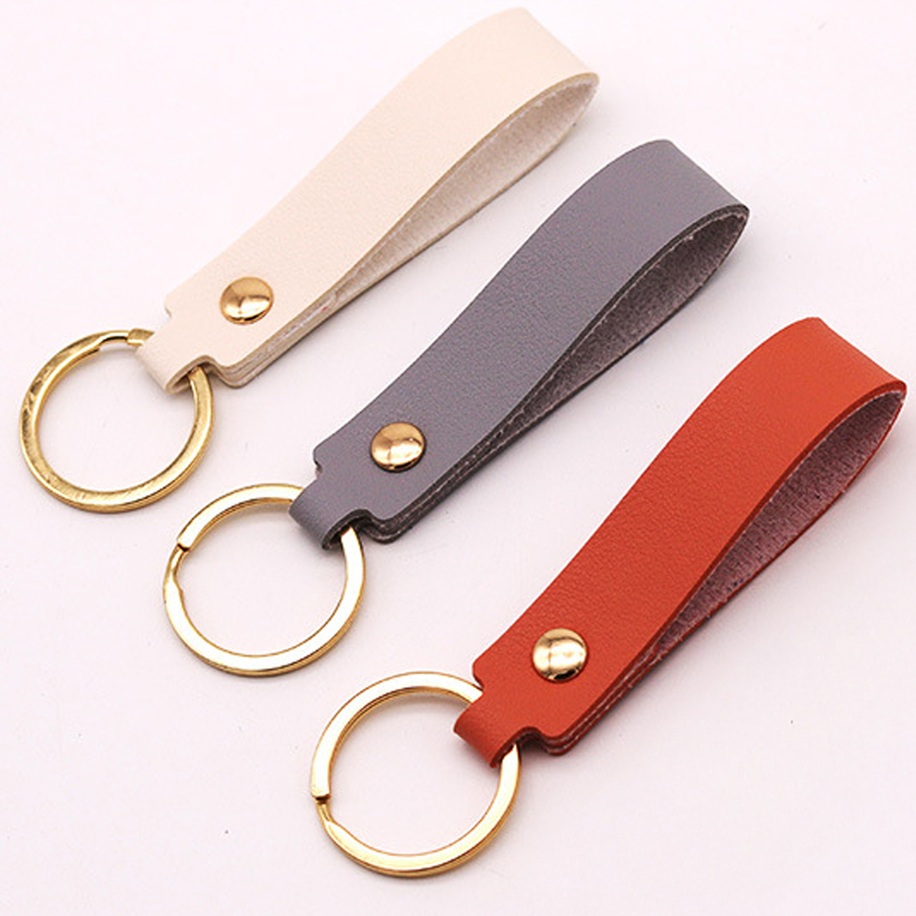 	Luxe Fob Keychain (PU Leather)