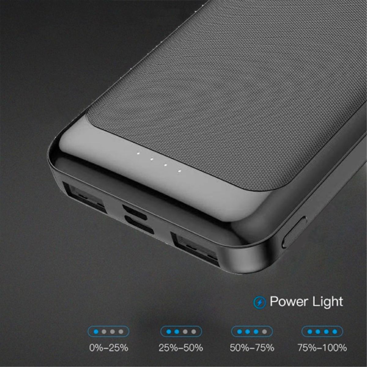 5000mAh Mesi Powerbank (Dual Input & Output)