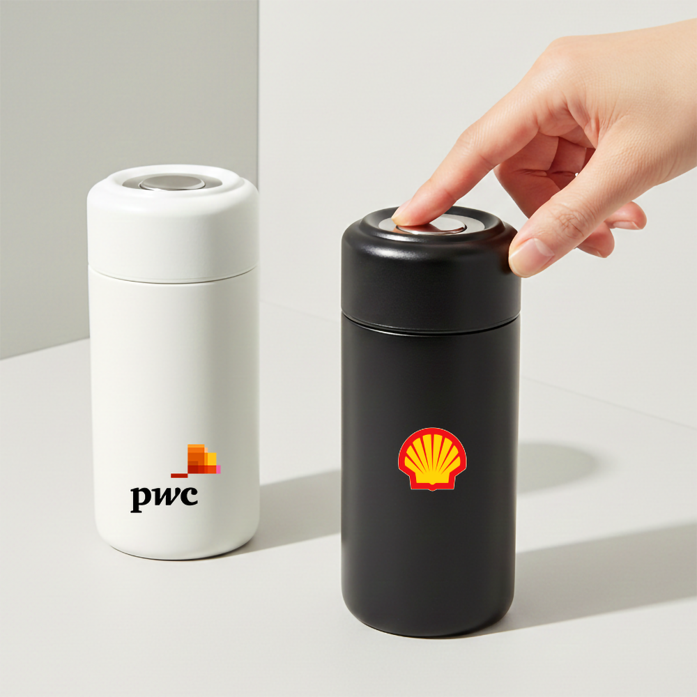 240ml One-Press Stainless Steel Insulated Tumbler