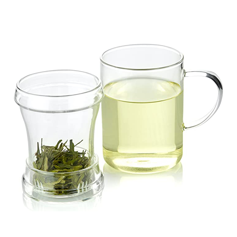 400ml Tea Maker Glass Cup 