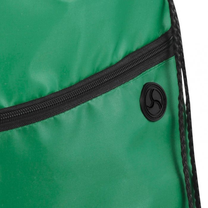 Robin Drawstring Bag with Front Pocket and Earphone Slot