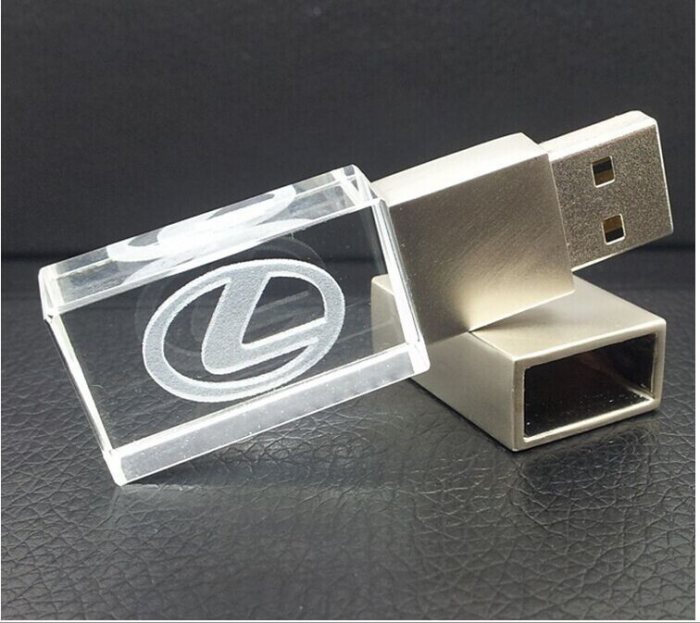 Crystal USB Thumb Drive