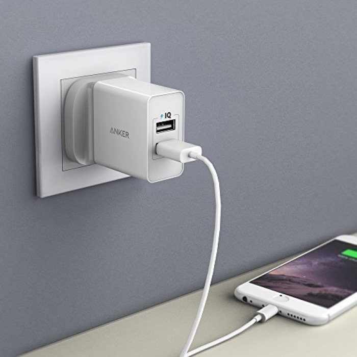 Anker Dual Port Wall Charger with PowerIQ™