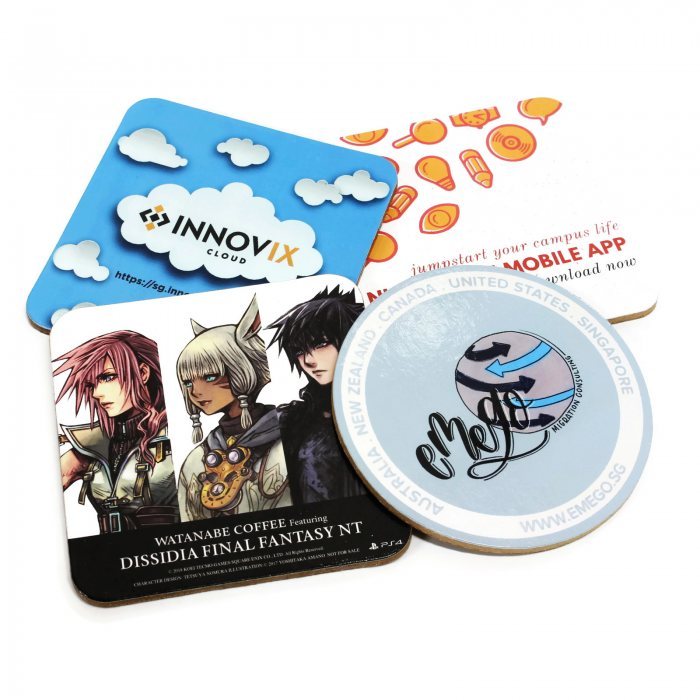 Laminated Hard Cork Coaster