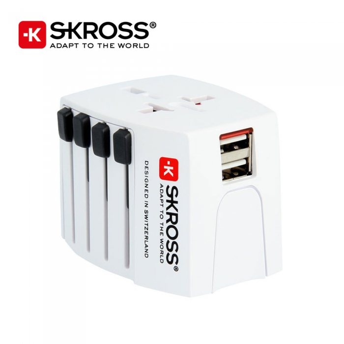 SKROSS World Travel Adapter MUV USB