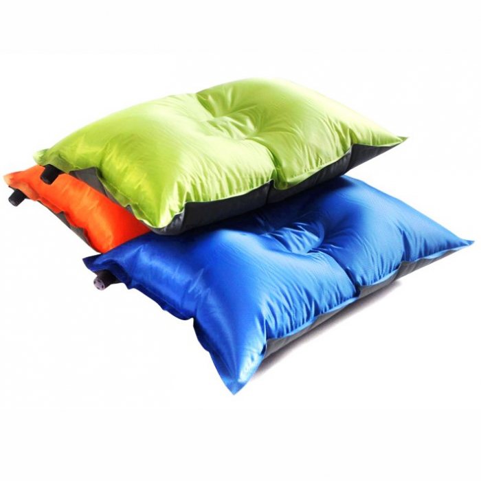 Customised Automatic Inflatable Sleeping Pillow With Logo Print Singapore