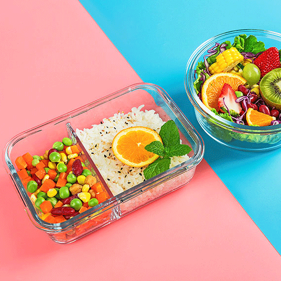 Premium Microwavable Glass Lunch Box