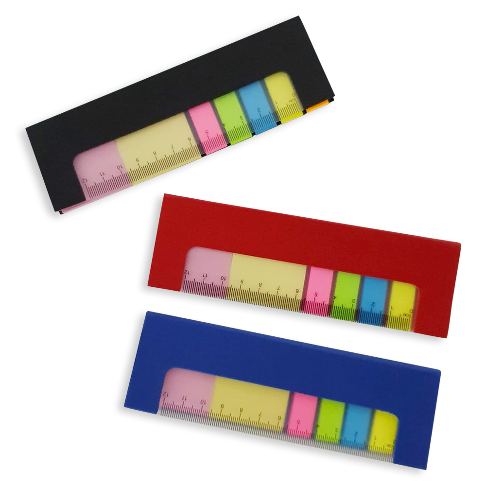 Vib Post It with Ruler Set