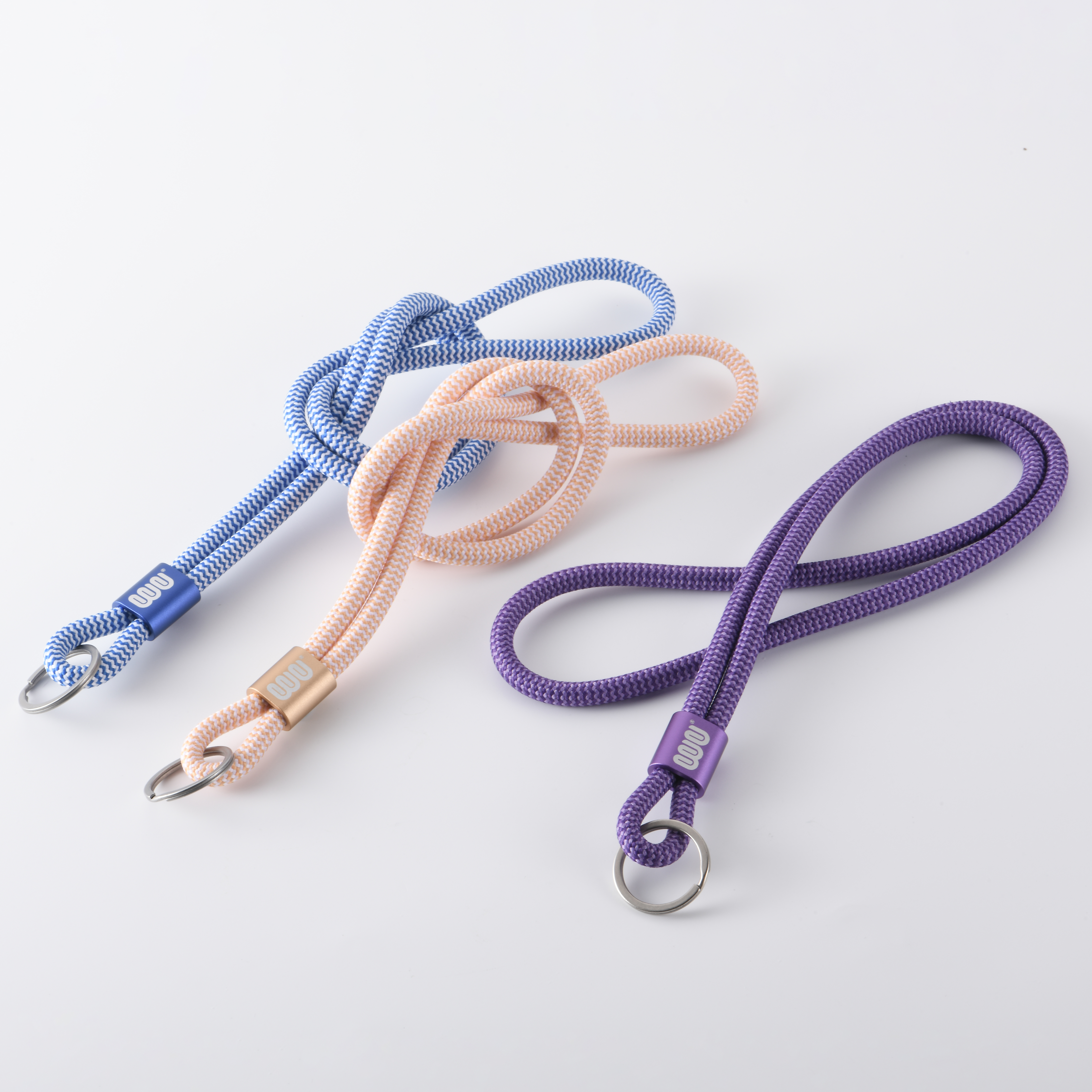 Lined Cord Lanyard with Metal Shell