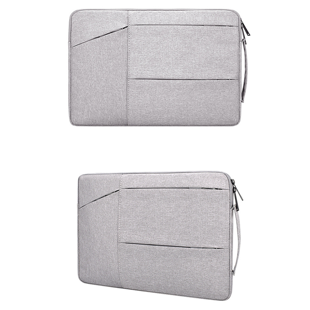 13 Inch Laptop Sleeve with Multi Zip Design and Handle