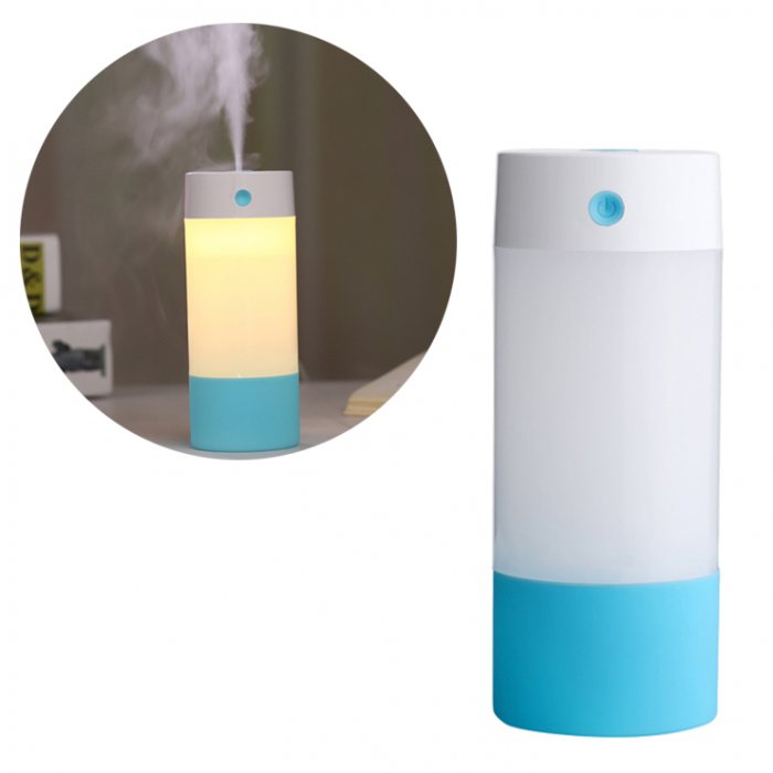 Tube LED Ultrasonic Humidifier / Aroma Diffuser