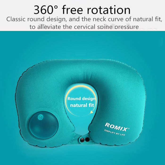 PUMP Inflatable Neck Pillow (Pumping Mechanism)