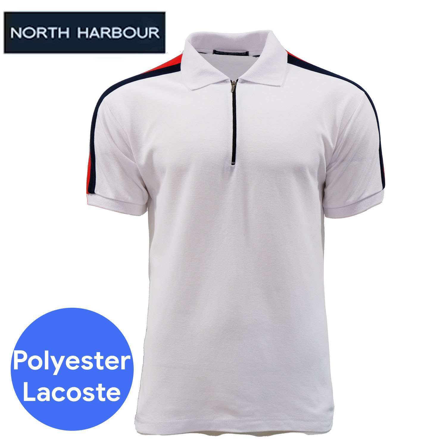 North Harbour Collins Polo T-Shirt 
