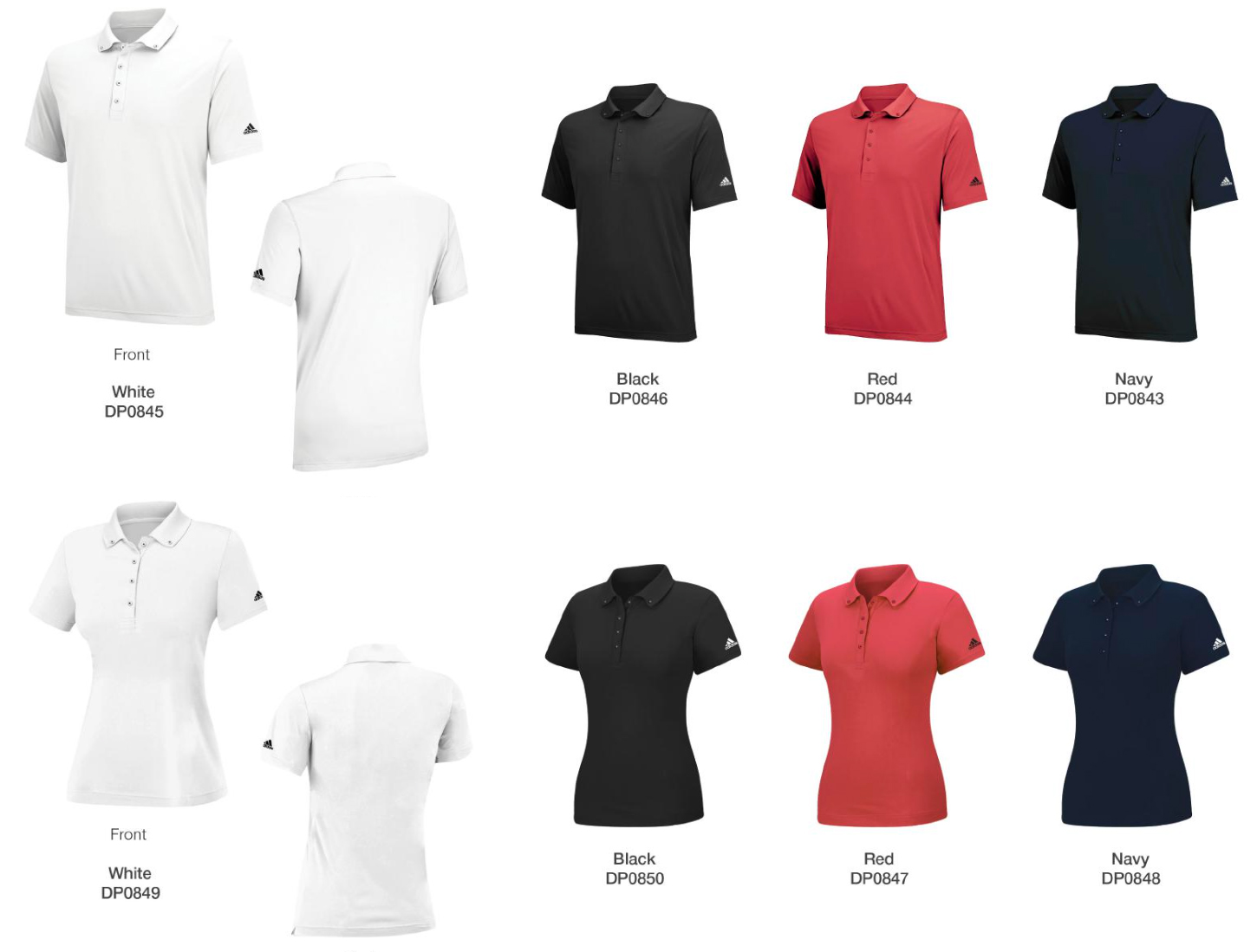 Buy > adidas dri fit polo shirts > in stock