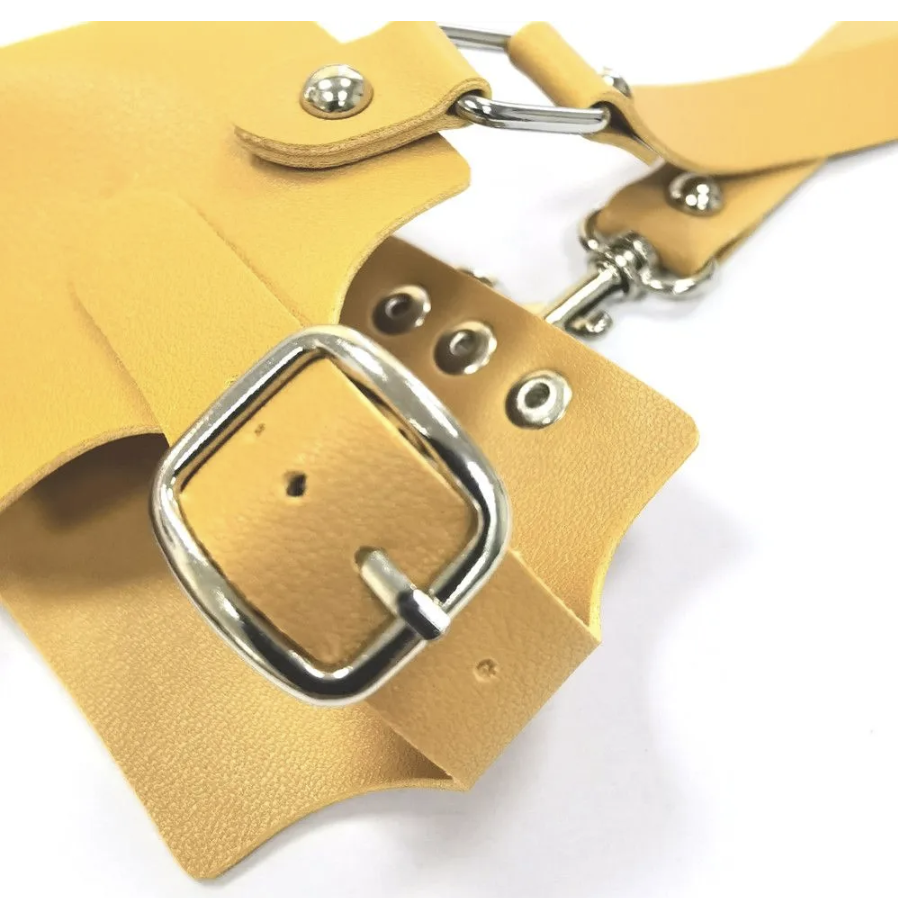 Adjustable Leather Cup Holder 